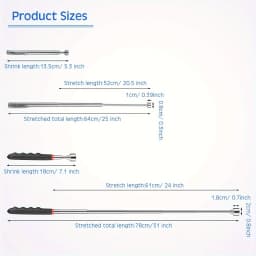 Telescopic Magnet Picking Tool for Hard to Reach Areas
