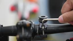 FANAUE Motorcycle Mobile Phone Holder Extension Handlebar Hoop Ball Head Base Sports Camera Quick Disassembly Anti-theft