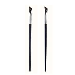 2/5Pc Karsyngirl Upgrade Blade Eyeliner Brush Ultra Thin Fine Angle Flat Eyebrow Brush Under The Eyes Place Precise Detail Brush