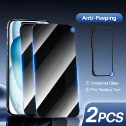 Baseus Tempered Glass for iPhone 17 16 Pro Max Screen Protector for iPhone 15 14 Pro Max Clear Edge Anti-Peeping Protective Film