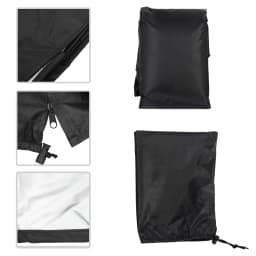 Outdoor Swing Cover 210D Oxford Cloth Windproof and Rainproof Swing Top Cover Garden Swing Seat Cover for Swings, Benches