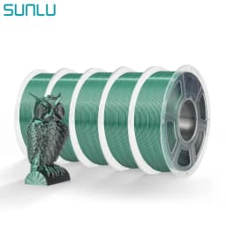 SUNLU SILK Dual &Triple Colors 3D Printer Filament 5KG 1kg/roll 1.75mm Dimensional Accuracy +/- 0.02 mm 2.2 LBS (1KG) Fast Ship
