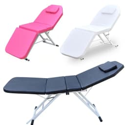 3 Fold Massage Chair Table Aluminum Frame Beauty Salon Spa Tattoo Bed Chair new