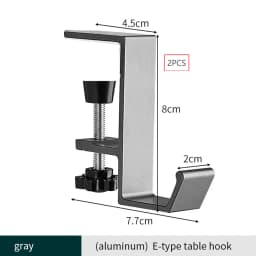 Punch-free Hanging Bag Hook Student Desk Side Hanging Bag Artifact Removable Mobile Handbag Holders Multi-functional Table Hook