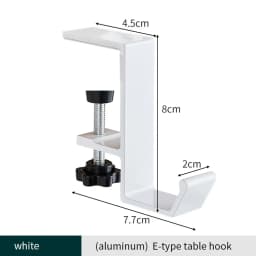 Punch-free Hanging Bag Hook Student Desk Side Hanging Bag Artifact Removable Mobile Handbag Holders Multi-functional Table Hook