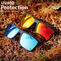 3/4 Pack New Designer Box Polarized Colorful Sunglasses for Men and Women Suitable for Driving, Fishing, Outdoor Sports UV400