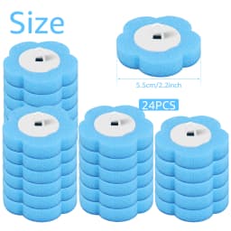 18/36Pcs Toilet Brush With Disposable Replacement Head Kits Upgrade Long Handle Bathroom Cleaning Brush For Home Wc Accessories