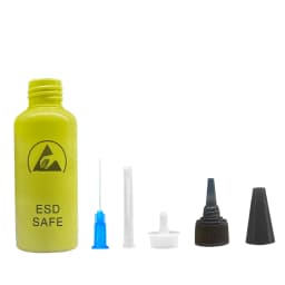 Alcohol Bottle Dispensing Rosin Washing Plate Water Anti-Static Solvent Bottle with Needle 65ML Leak-Proof Mobile Phone Repair