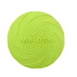 Dog Toys Silicone Flying Disc Fashion Multicolor Resistant Chew Toys Puppy Outdoor Game Trainning Interactive Supplies