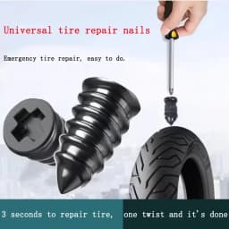 10/30pcs ScrewsVacuum Tyre Repair Nail Tire Puncture Motorcycle Fitting Set Tubeless Wheel Repair Punctures Kit Patches for Car