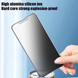 1-5PCS Matte Privacy Screen Protectors For iPhone 17 Pro Max 18 16 15 14 13 12 11 17 Air XR XS 7 8 Plus SE Anti Spy Ceramic Film