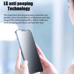 1-5PCS Matte Privacy Screen Protectors For iPhone 17 Pro Max 18 16 15 14 13 12 11 17 Air XR XS 7 8 Plus SE Anti Spy Ceramic Film