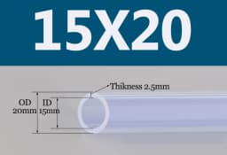 1/5M Silicone Rubber Pipe Transparent Water Hose Aquarium Pump Hosing 2 3 4 5 6 7 8 9 10 12 14mm Flexible Nontoxic Silicone Tube