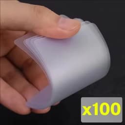 1-100PCS Plastic Card Phone Screen Opener Ultra Thin Flexible Pry Removal Tool Clear Repair Cards for Mobile Tablet LCD Screen