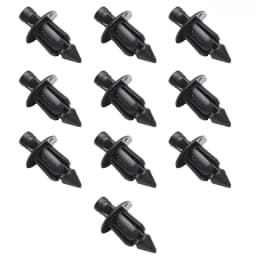 10/20/30PCS 6mm Black Rivet Fairing Body Trim Panel Fastener Screw Clips For Honda Suzuki Kawasaki Motorcycle Accessories Parts