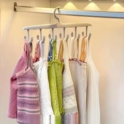 12-Hook Rotating Hanger – Space-Saving Closet Organizer for Ties, Belts, Underwear, Skirts | Portable Home & Dorm Storage