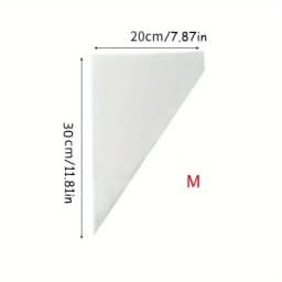 100PCS Disposable Pastry Bags, Extra Strong&Leak-Proof Piping Bags for Cake Decorating,Baking,Icing,and Crafts–Durable&Food Safe