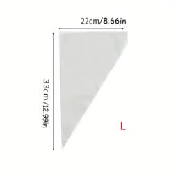 100PCS Disposable Pastry Bags, Extra Strong&Leak-Proof Piping Bags for Cake Decorating,Baking,Icing,and Crafts–Durable&Food Safe