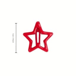 20pcs Colorful Star BB Hair Clips Adorable Hair Decoration for Girls and Kids Lovely Barrettes and Headwear Accessories