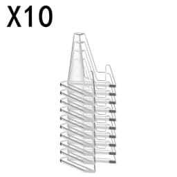 30-1PCS Triangular Card Display Stand Mini Acrylic Idol Photo Picture Holder Stands for Coin Sports Trading Cards Display Racks