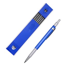 1X 2MM Blue Mechanical Lead holder Clutch Pencil W/ 12 x 2B 2mm Lead