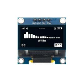 0.96" OLED Display 128x64 I2C SSD1306 for Arduino Uno Mega 2560 BlueYellow/White