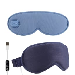 3D Eye Massager 5 Vibration 3 levels Temperature Heating Sleep Mask for Office Travel Reduce Dark Circles Eye Fatigue Eye Shade