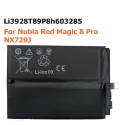 For ZTE Nubia Red Magic 8 Pro 8Pro NX729J Mobile Phone Batteries New Li3928T89P8h603285 Battery 5700mAh