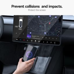 YZ For Tesla Model 3 Y/YL Highland Juniper 2021-2026 TPU Protective Trim Cover Central Control Navigation Screen Protector