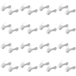 1/4/8/16Pairs Protector Shoe Anti Crease Bending Crack Toe Cap Support Shoe Head Stretcher Lightweight Sneakers Protector