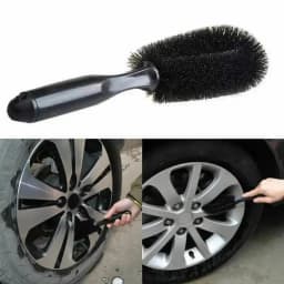 Car Wheel Cleaning Brush Profession Tire Auto Cleaning Detailing Care Wet Dry Wheel Tire Rim Clean Brush Goods Accessory