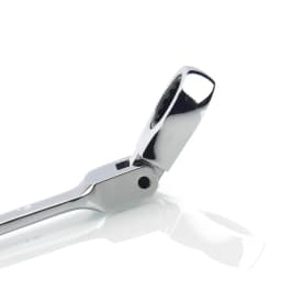 1-Piece Ratchet Wrench of Keys Spanner Hand Tool 72-Tooth Ratcheting Flexible Head Mirror Finish
