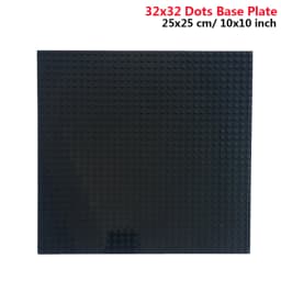 32x32 32x16 Dots Classic Building Blocks Base Plate MOC DIY Small Size Bricks Baseplate Parts for City Figures Collectors Toys