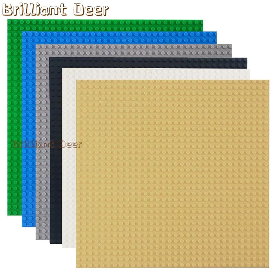 32x32 32x16 Dots Classic Building Blocks Base Plate MOC DIY Small Size Bricks Baseplate Parts for City Figures Collectors Toys