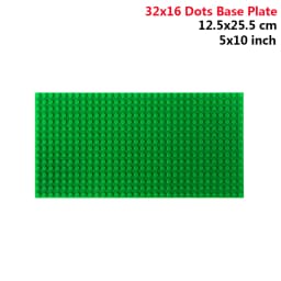 32x32 32x16 Dots Classic Building Blocks Base Plate MOC DIY Small Size Bricks Baseplate Parts for City Figures Collectors Toys