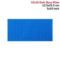 32x32 32x16 Dots Classic Building Blocks Base Plate MOC DIY Small Size Bricks Baseplate Parts for City Figures Collectors Toys