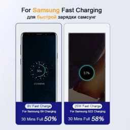 1/2PCS 25W/45W USB C Cable For Samsung Galaxy S23 S24 S25 S26 Ultra Note 10 20 A53 A54 Super Fast Charging USB Type C Data Cable