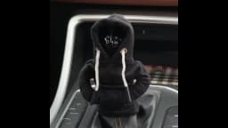 Gear Shift Mini Hoodie Cover Shift Cover Gear Handle Decoration Fits Manual Automatic Universal Car Shift Lever Interior Decor