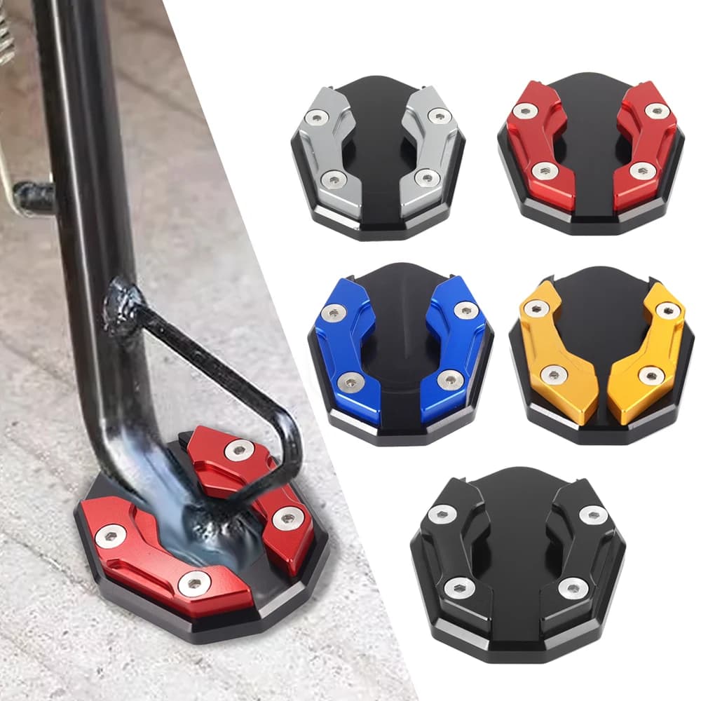 Kickstand Side Stand Extension Pad Enlarger Plate For Yamaha Nmax Yamaha AEROX155 Nvx155 XMAX 250 300 Nmax 155 Nmax Accessories