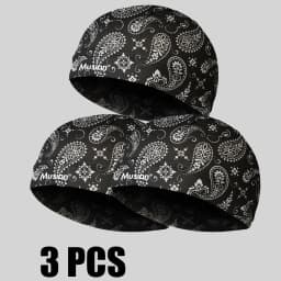 Musion Head Cover Original Design Motorcycle Helmet Inner Cap Sweat-absorbing High-stretch Outdoor Sports Cap