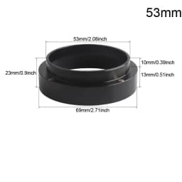 58/53/51MM Commercial Barista Tamper & Dosing Ring Kit | Aluminum Portafilter Accessories for Espresso Coffeeware Tools 58mm Tam