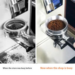 58/53/51MM Commercial Barista Tamper & Dosing Ring Kit | Aluminum Portafilter Accessories for Espresso Coffeeware Tools 58mm Tam