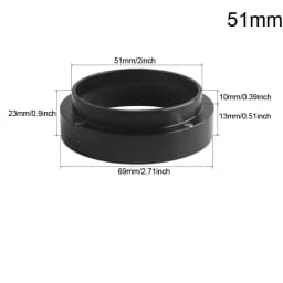 58/53/51MM Commercial Barista Tamper & Dosing Ring Kit | Aluminum Portafilter Accessories for Espresso Coffeeware Tools 58mm Tam