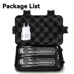 High Strong Power Led Flashlights 2000LM Tactical Torch with Display Light USB Charging Camping Fishing Emergency Zoom Lantern