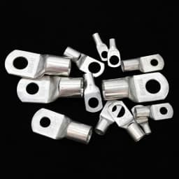 SC Type Wire Nose Terminal SC6 SC10 SC16 SC25 SC35 Bare Copper Battery Block Lugs Hole ID6/8/10/12mm Crimp Wire Connector