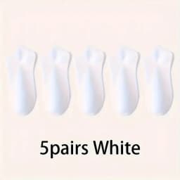 5/10-Pack Unisex Comfort-Fit Ankle Socks For All, Breathable & Lightweight - Ideal For Sports & Daily Wear