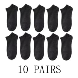 5/10-Pack Unisex Comfort-Fit Ankle Socks For All, Breathable & Lightweight - Ideal For Sports & Daily Wear