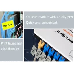 30/50pcs Nylon Label Self-locking Cable Tie Color Mark Disposable Plastic Buckle Waterproof Cable Wire Mark Cable Tie