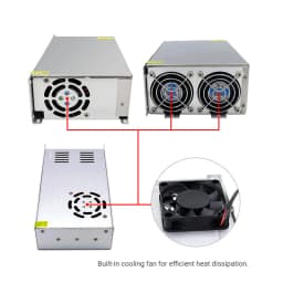 5V 12V 24V 36V 48V Power Supply High Voltage AC to DC Low Voltage Converters Enclosed Aluminum Housing Switching Power Supplies