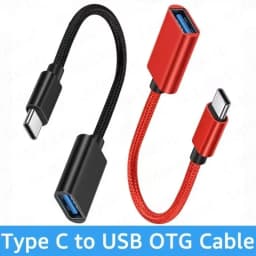 USB-C To USB OTG Adapter Cable USB Type C Male to USB Female Cable Adapter OTG Cable Converter For Xiaomi Samsung MacBook Pro